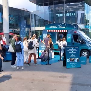 IJswagen Disney branding