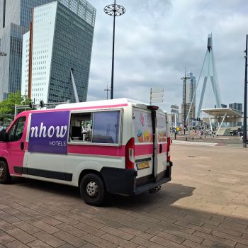 IJswagen bij Weena Nhow hotels IJswagen bij Weena Nhow hotels